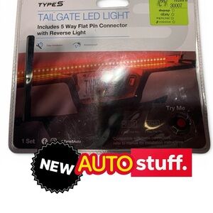 Tailgate LED Light with Reverse Function - Black